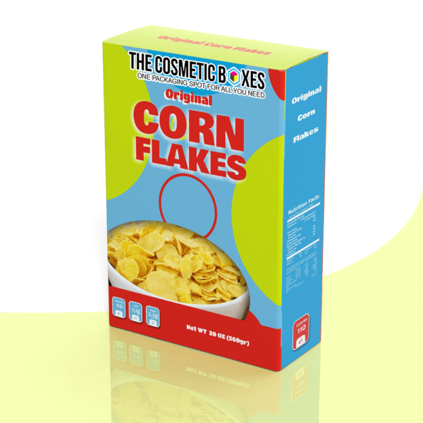 Custom corn flakes cereal box