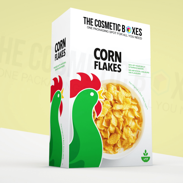 custom printed corn flakes cereal boxes