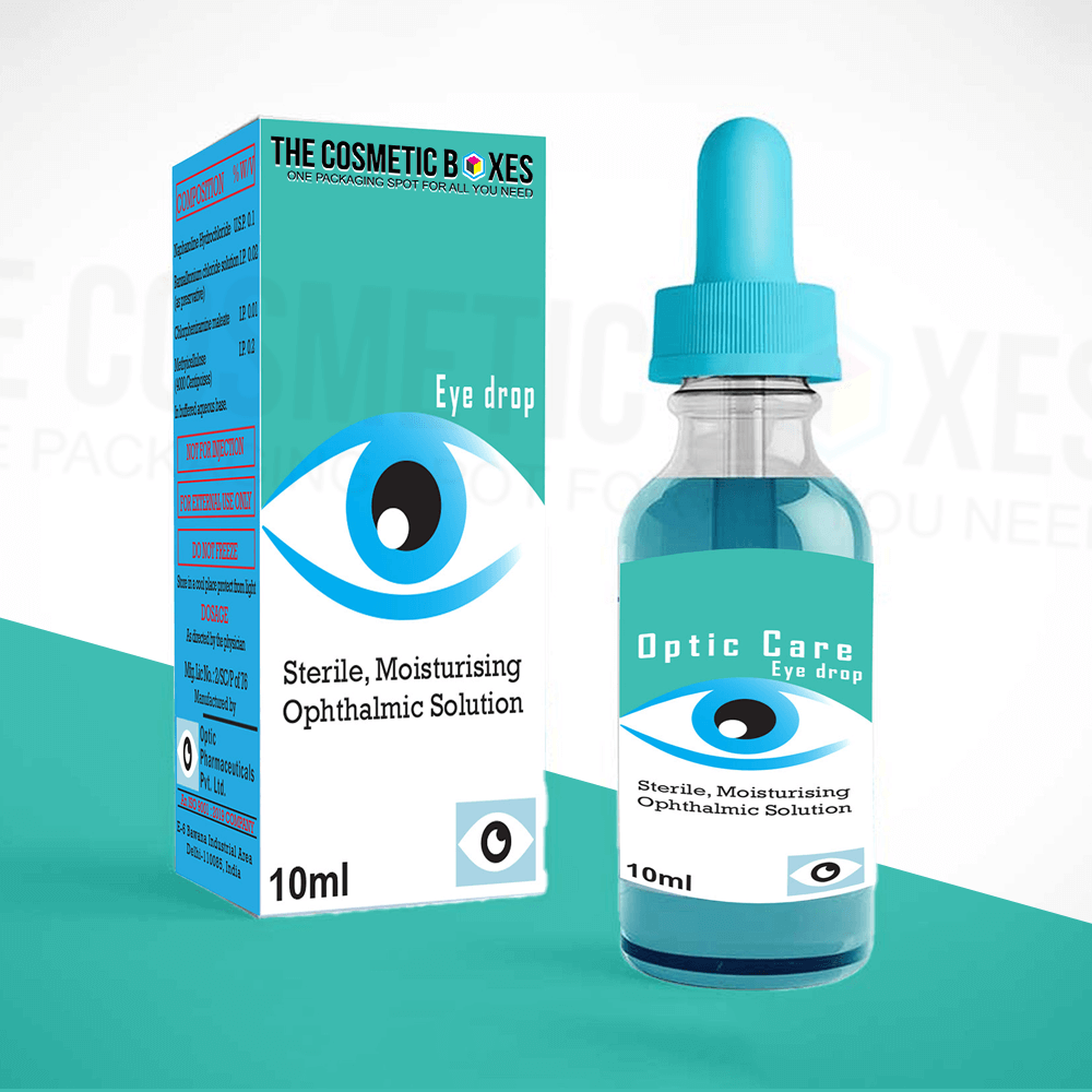 custom printed eye drops boxes